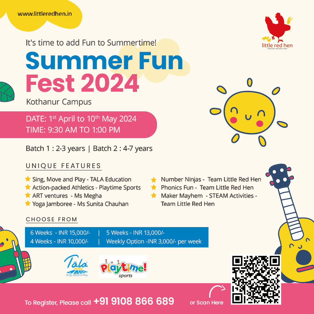 Annual Summer Camp for Children in Kothanur 2024